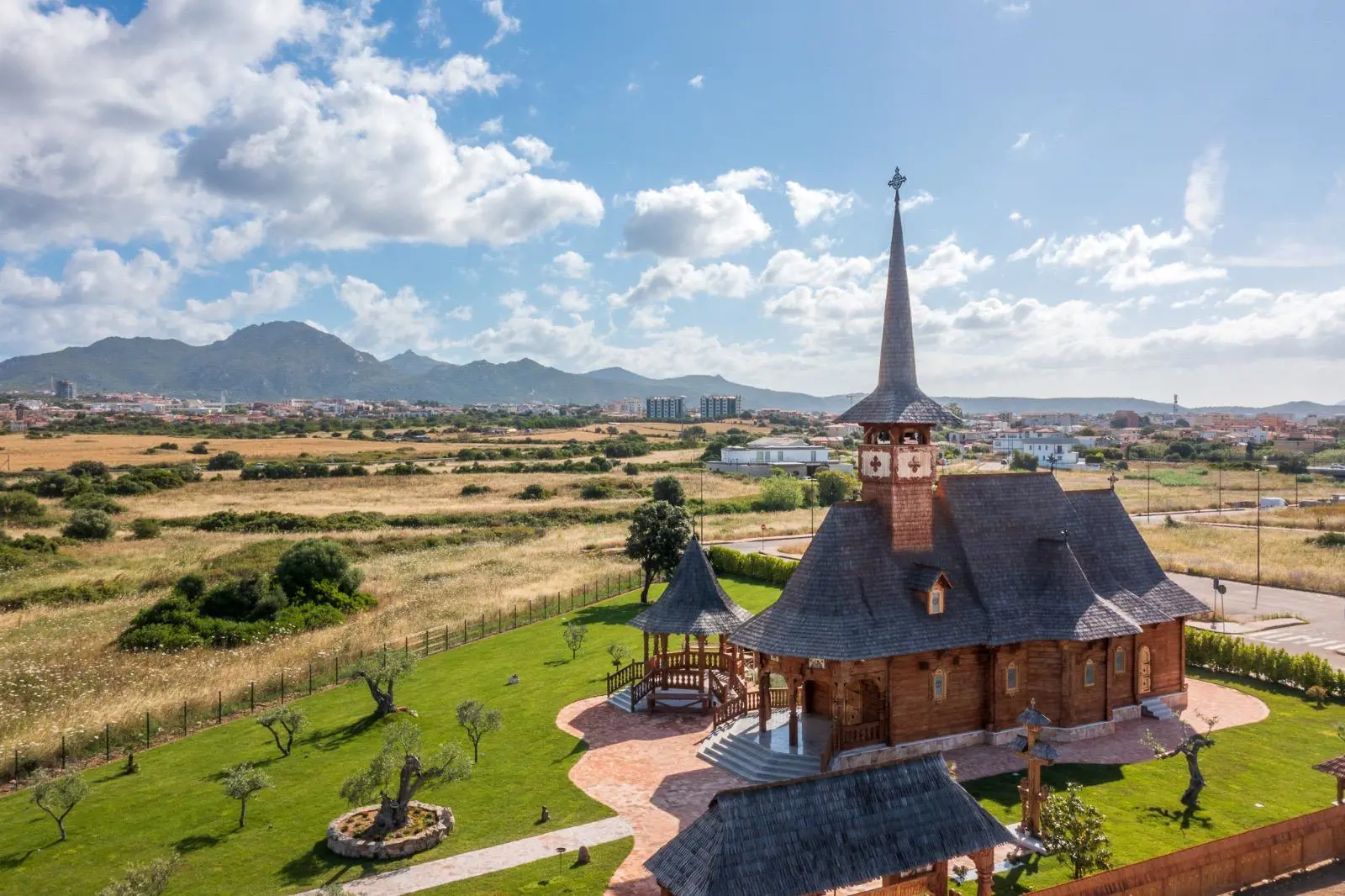 Chiesa Ortodossa di Olbia - vista dall'alto