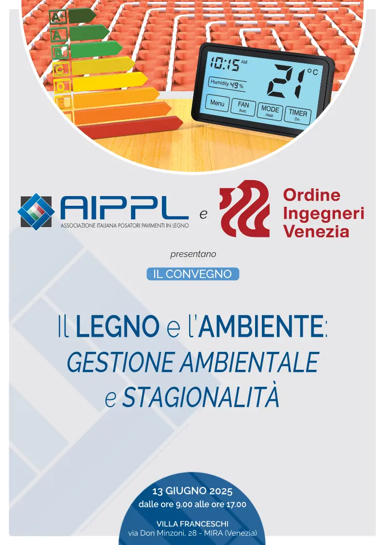 Convegno Il legno e l'ambiente - 13 giugno 2025